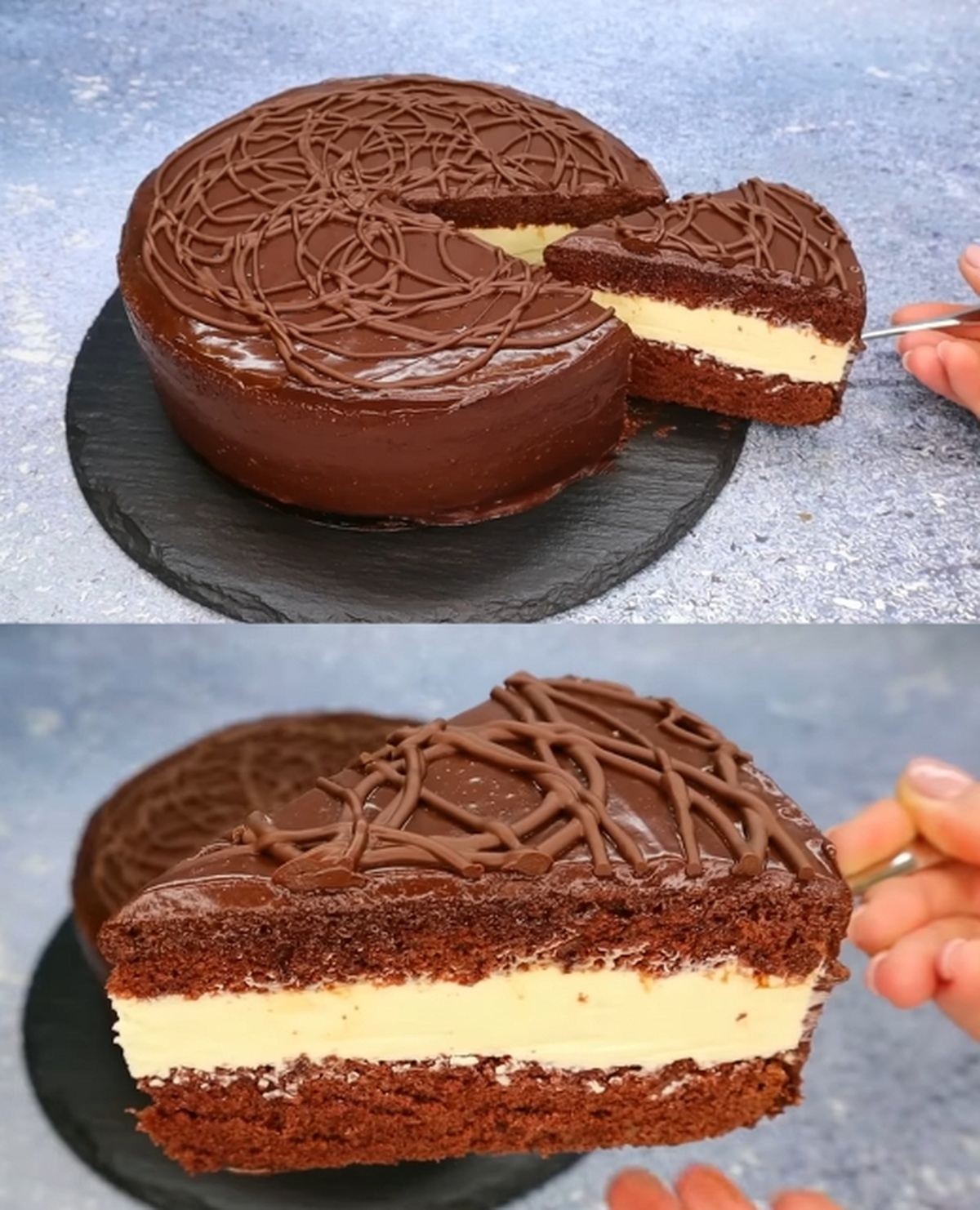 Layered Chocolate Dream Cake Recipe