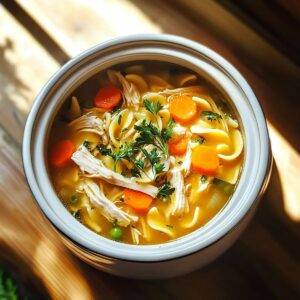 Crockpot Chicken Noodle Soup Recipe