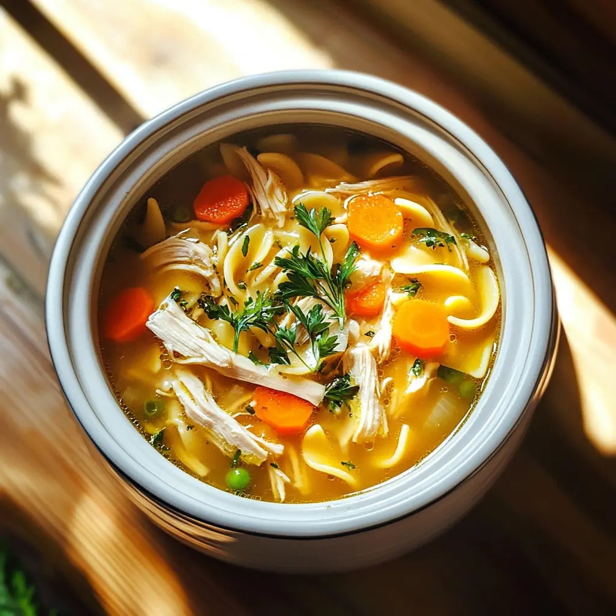 Crockpot Chicken Noodle Soup Recipe