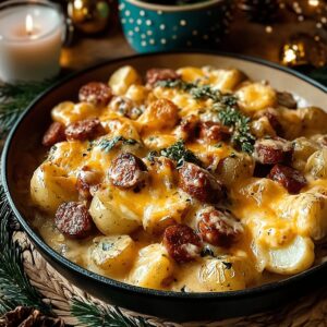 Cheesy Ranch Potatoes And Sausage Recipe