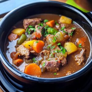Slow Cooker Lamb Stew Recipe