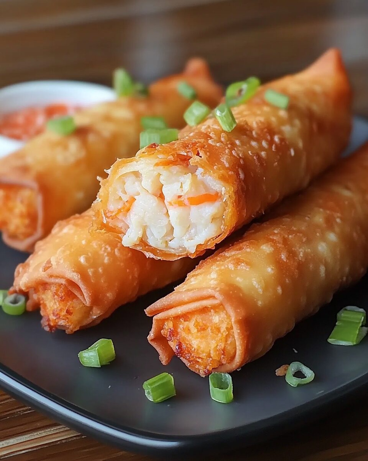 Crab Cake Egg Rolls Recipe