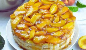 Peach Cobbler Cheesecake Recipe