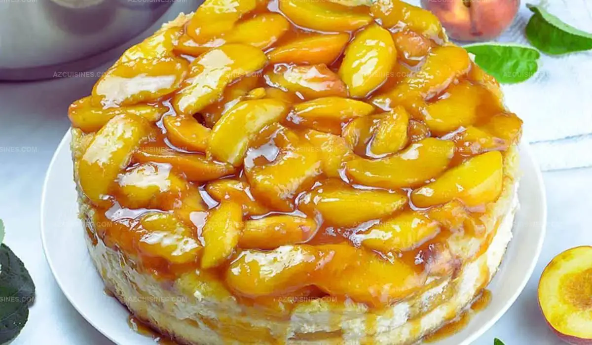 Peach Cobbler Cheesecake Recipe