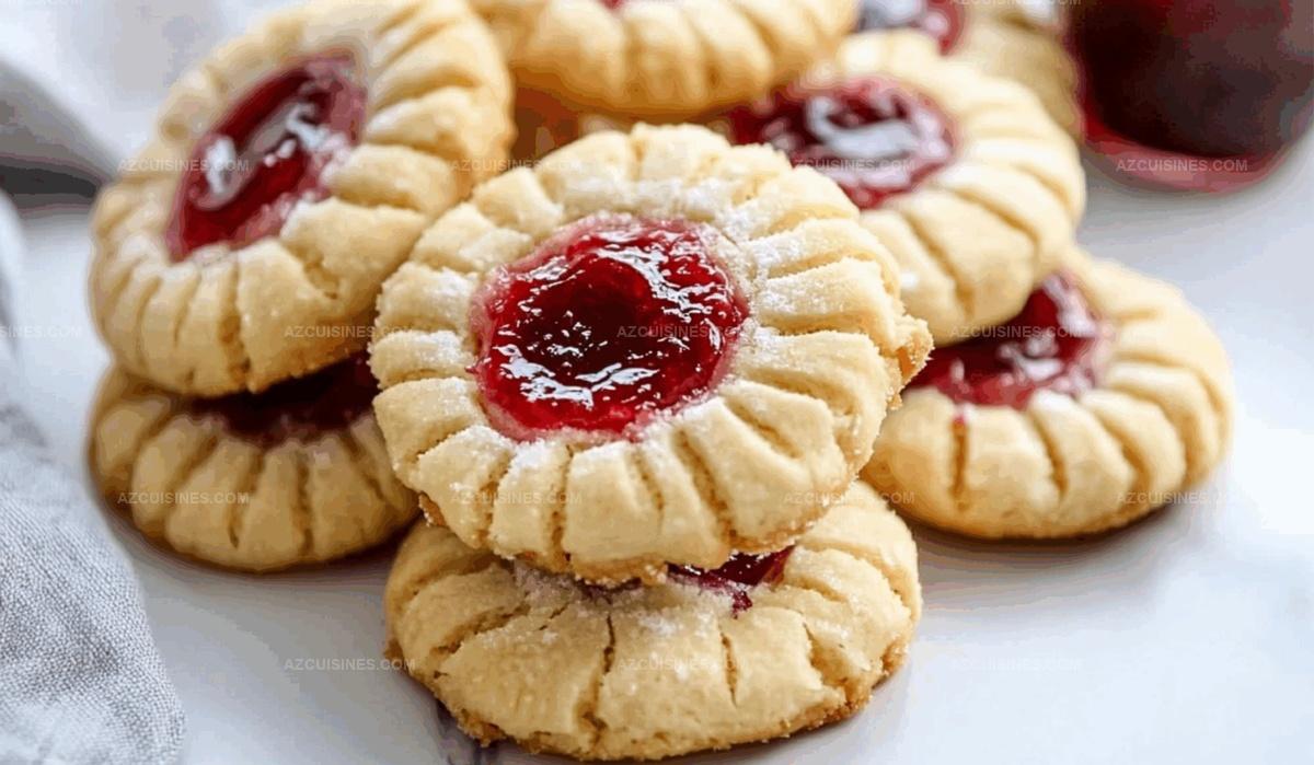 Strawberry Butter Cookies Recipe