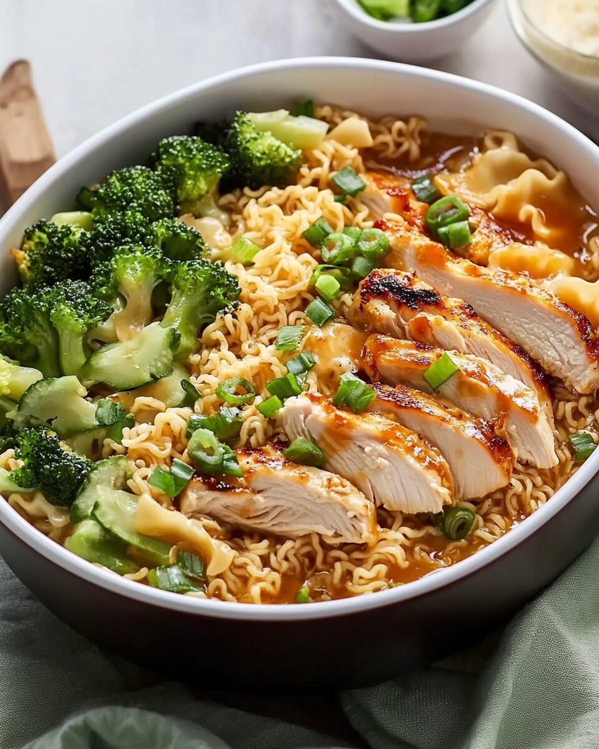 Creamy Chicken Ramen Casserole Delight Recipe