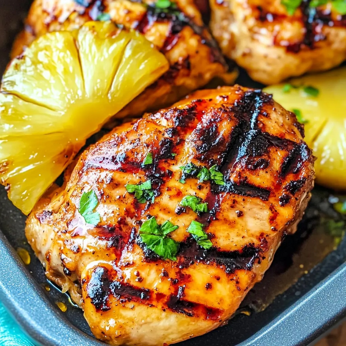 Honey Pineapple Grilled Chicken Recipe