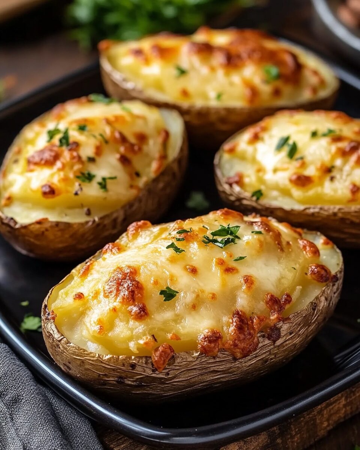 French Onion Stuffed Potatoes Recipe