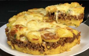 Potato and Minced Meat Casserole Recipe