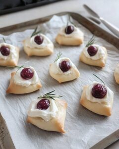 Jalapeno and Cranberry Cream Cheese Bites Recipe
