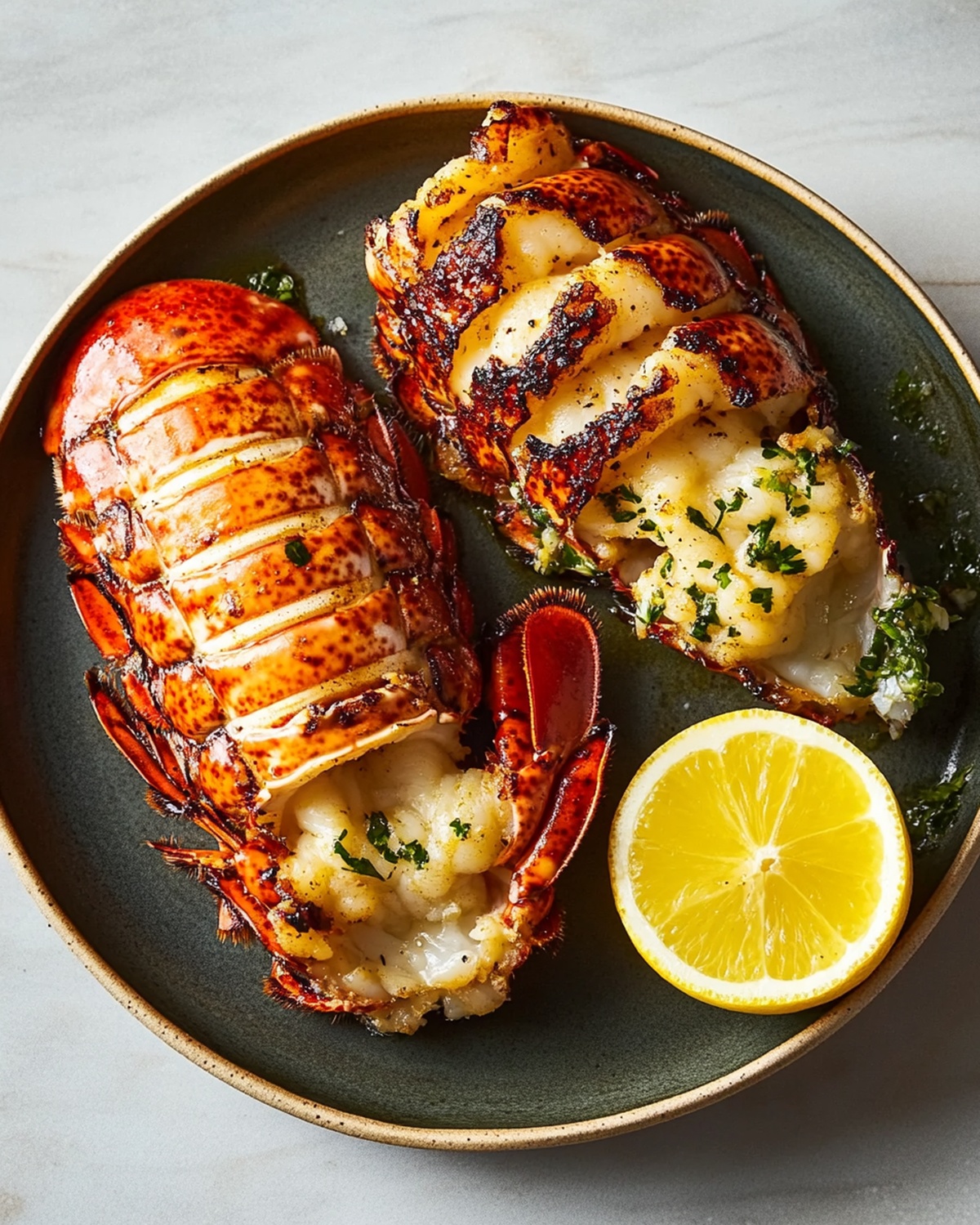 Grilled Rock Lobster Tails Recipe