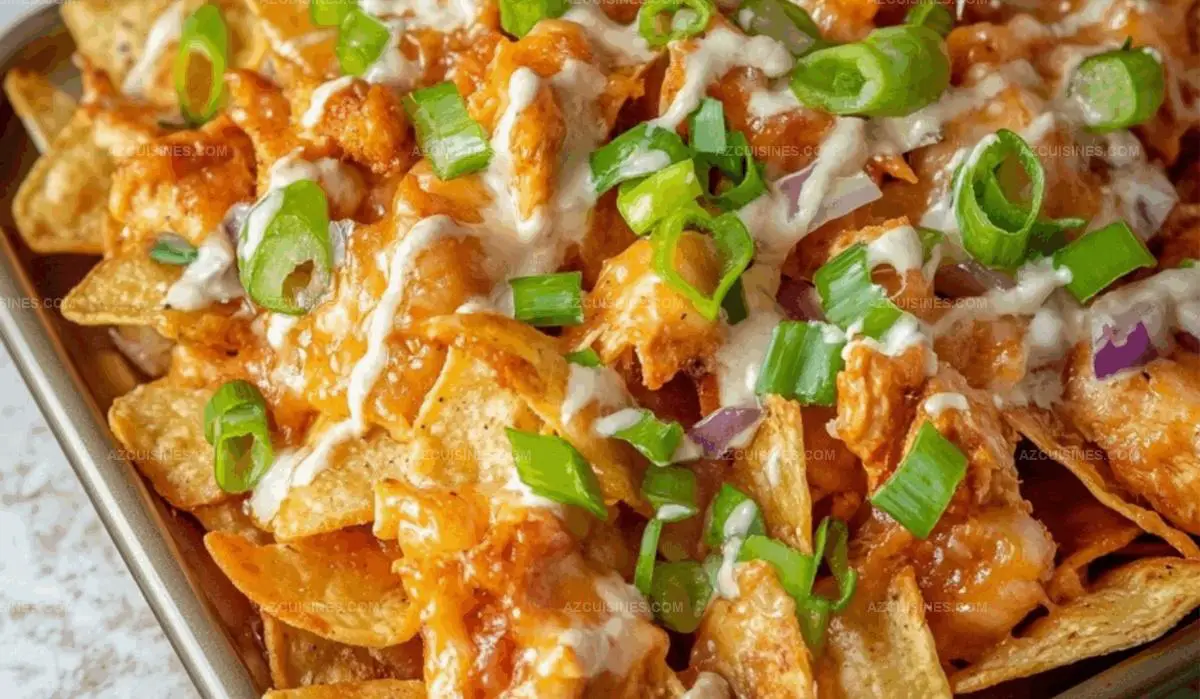 Buffalo Chicken Nachos Recipe