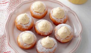 Bavarian Cream Donuts Recipe