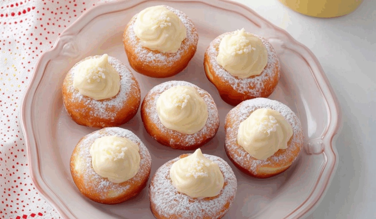 Bavarian Cream Donuts Recipe