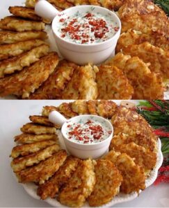 Golden Delight Cabbage Fritters Recipe
