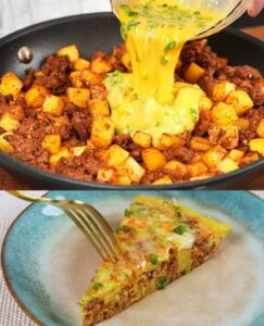 Sizzling Skillet Beef and Potatoes Recipe