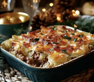 Cabbage Beef Bake Recipe