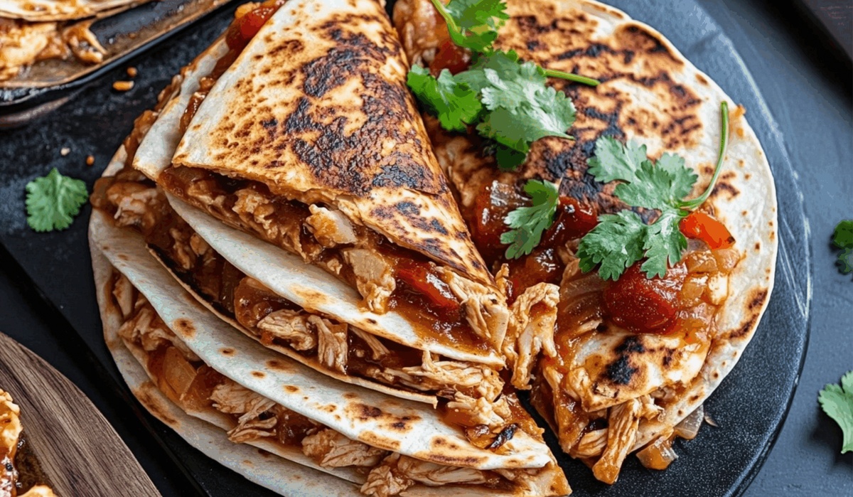 BBQ Chicken Quesadillas Recipe