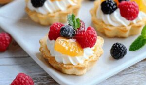 Mini Cream Cheese Fruit Tarts Recipe