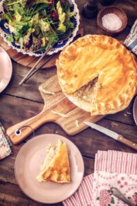 Turkey And Ham Pie Recipe