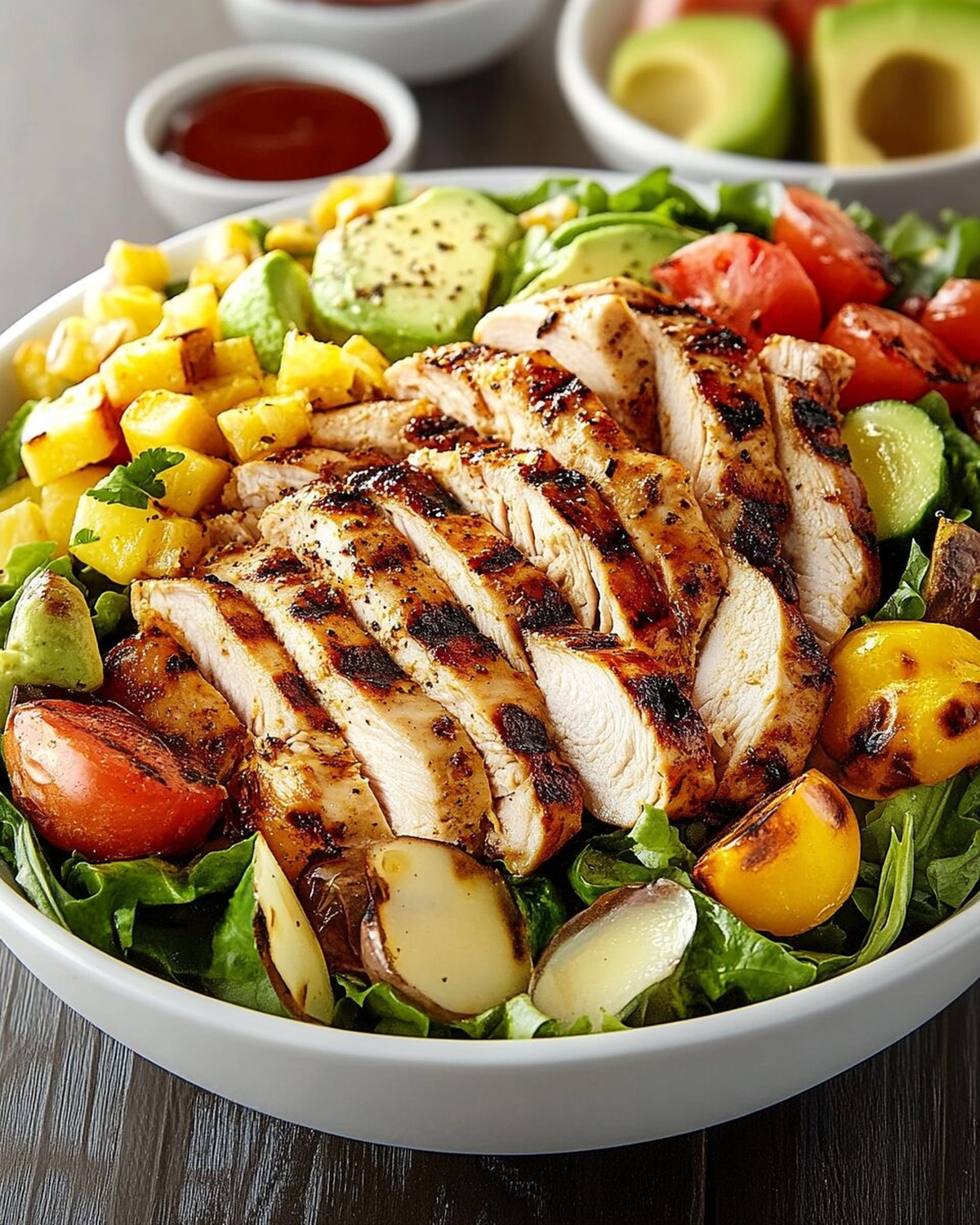 Grilled Chicken Cobb Salad Recipe