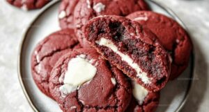 Vegan Red Velvet Cookies Recipe