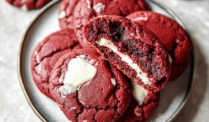Vegan Red Velvet Cookies Recipe