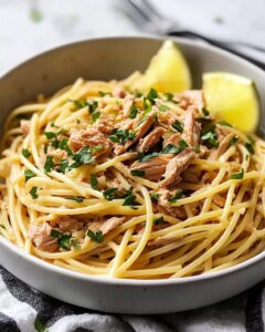 Canned Tuna Pasta Recipe