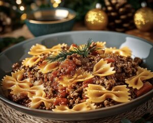 Bowtie Pasta With Ground Beef Recipe