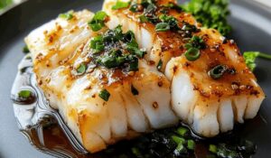 Ginger Soy Glazed Cod Recipe