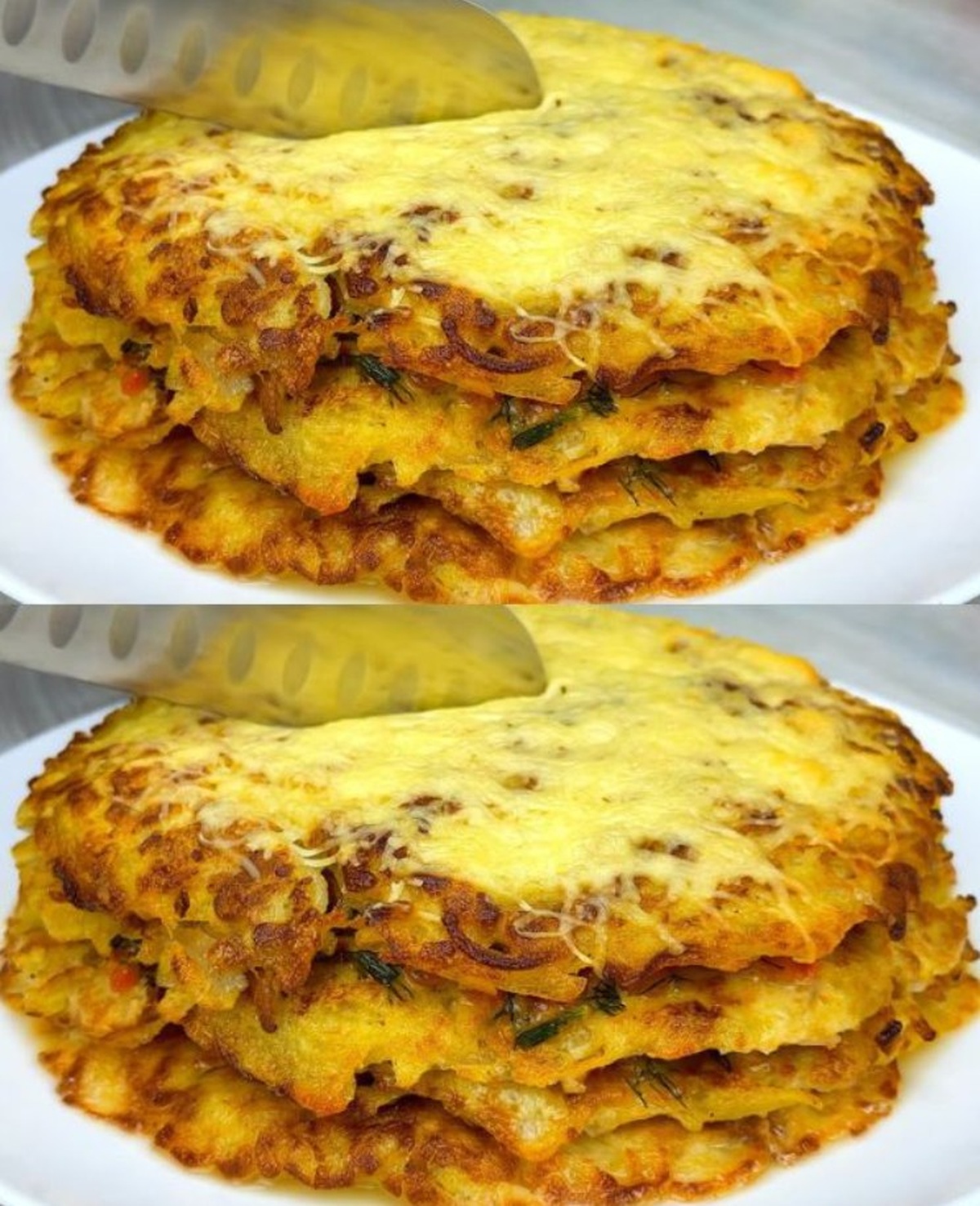 Savory Onion and Potato Pancakes Recipe