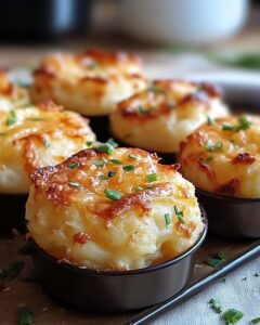 Golden Crispy Cheesy Potato Bites Recipe