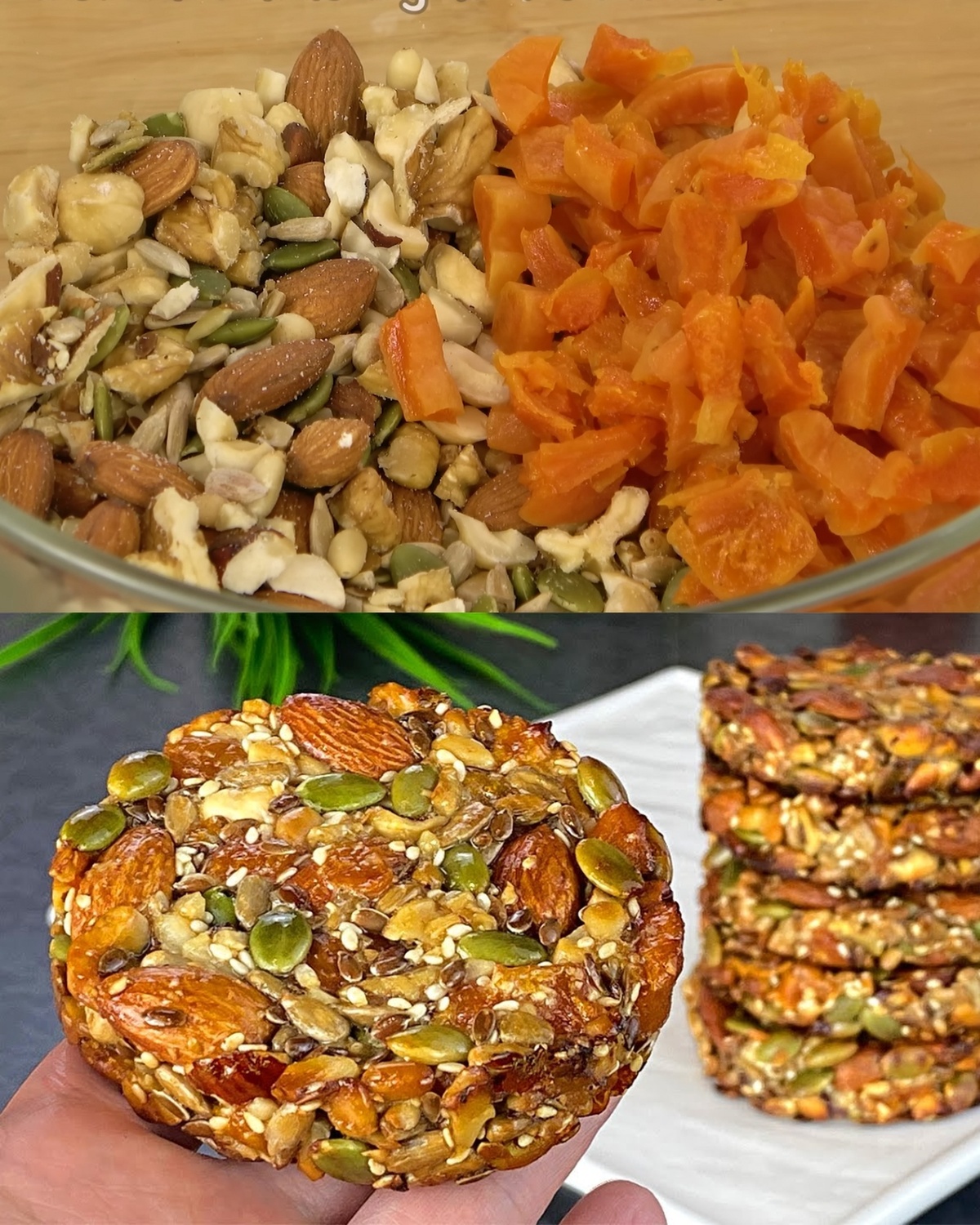 Nut and Seed Cookies Recipe
