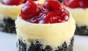 Mini Cherry Cheesecakes Recipe
