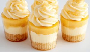 Lemon Curd Cheesecake Cups Recipe