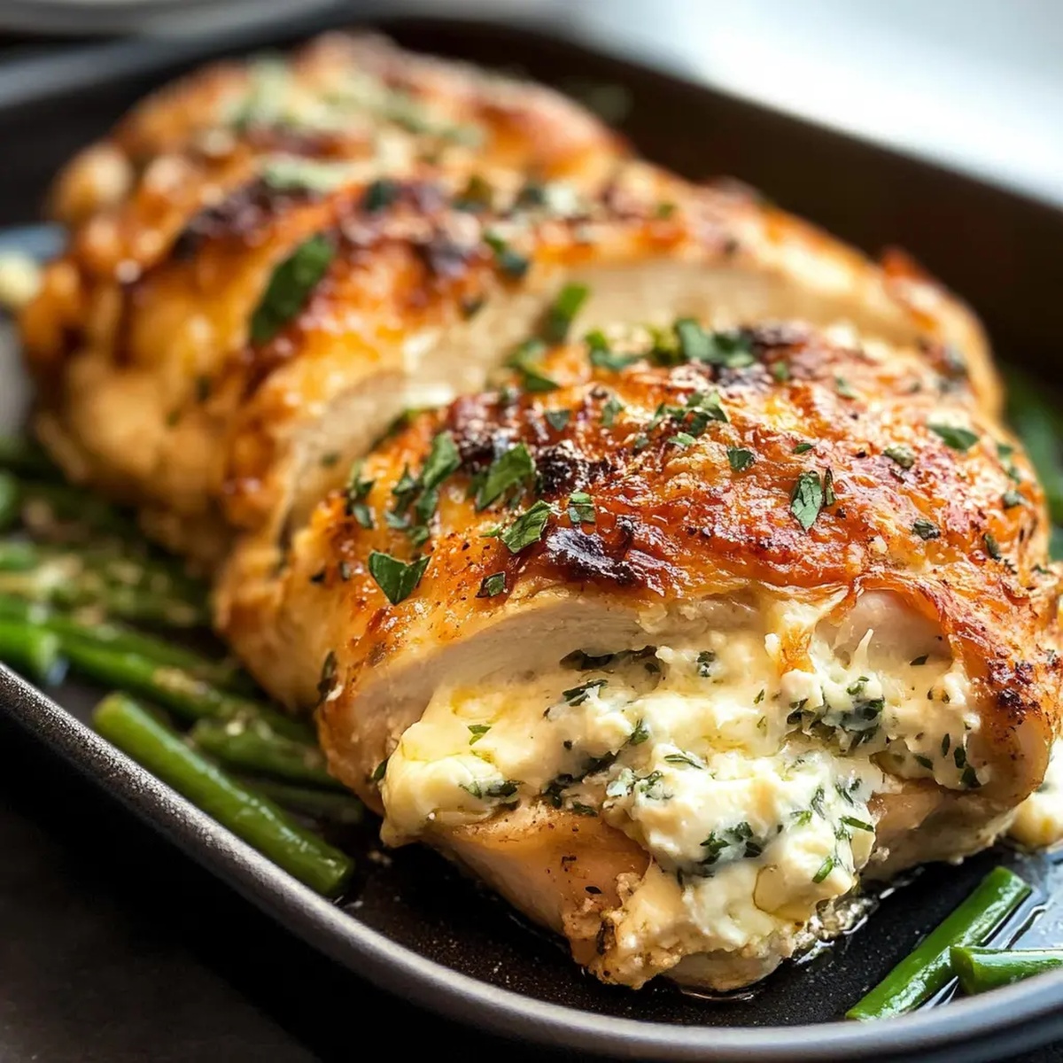 Boursin Stuffed Chicken Breast Recipe