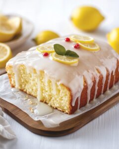 Lemon Pound Cake Recipe
