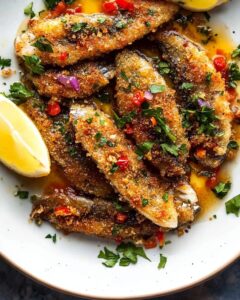 Italian Crusted Sardines Recipe