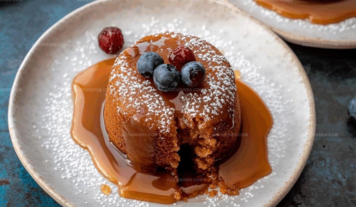 Molten Dulce de Leche Cakes Recipe