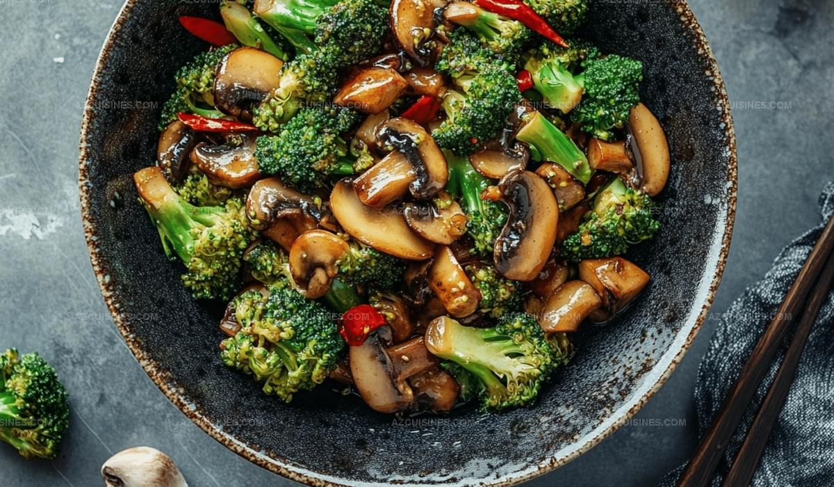 Broccoli and Mushroom Stir Fry Recipe