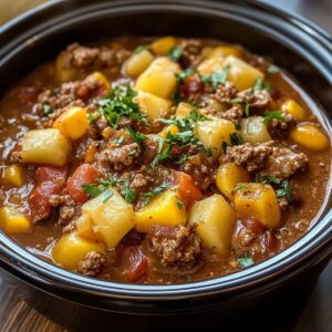 Slow Cooker Cowboy Casserole Recipe