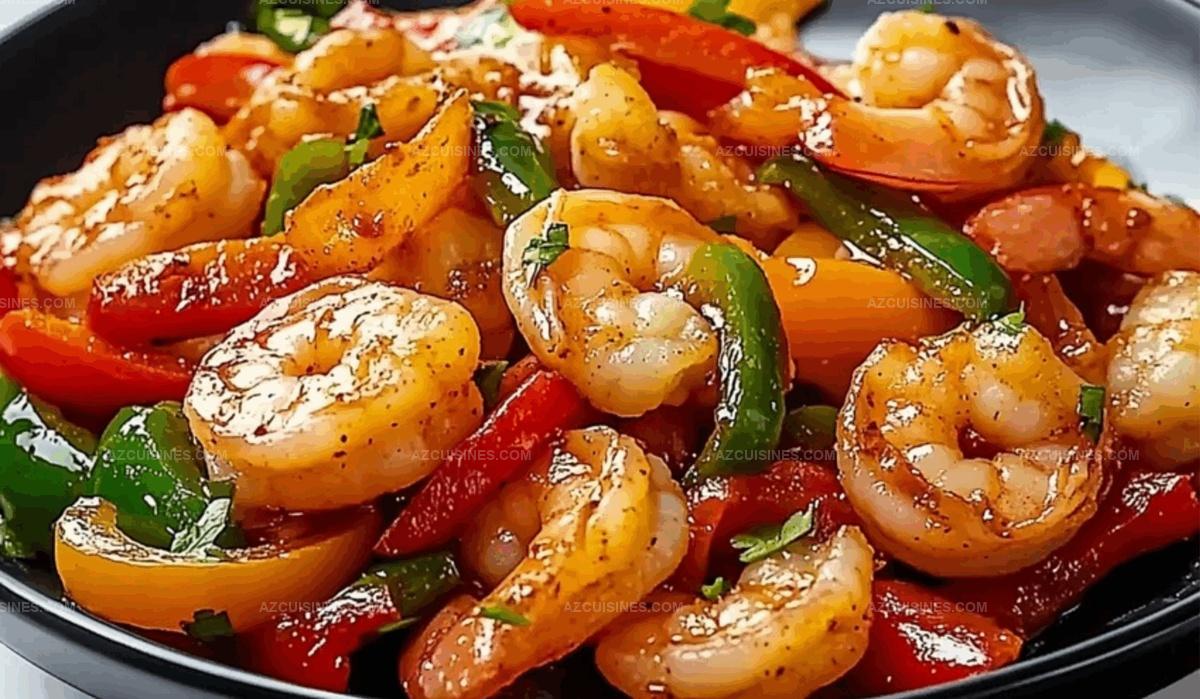 Shrimp and Pepper Stir-Fry Recipe