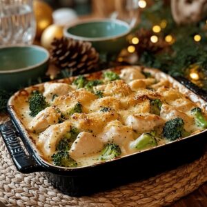 Chicken And Broccoli Baked Alfredo Recipe