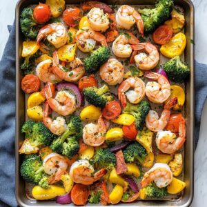 Sheet Pan Shrimp Scampi Recipe
