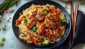Chicken Teriyaki Noodles Recipe