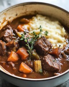 Irish Beef and Guinness Stew Recipe