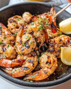 Grilled BBQ Prawns with Smoky Marinade Recipe