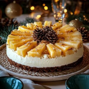 Pineapple Cream Cheesecake Recipe