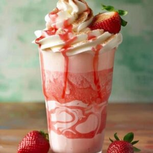Strawberries & Cream Frappuccino Recipe