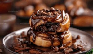 Homemade Chocolate Rolls Recipe